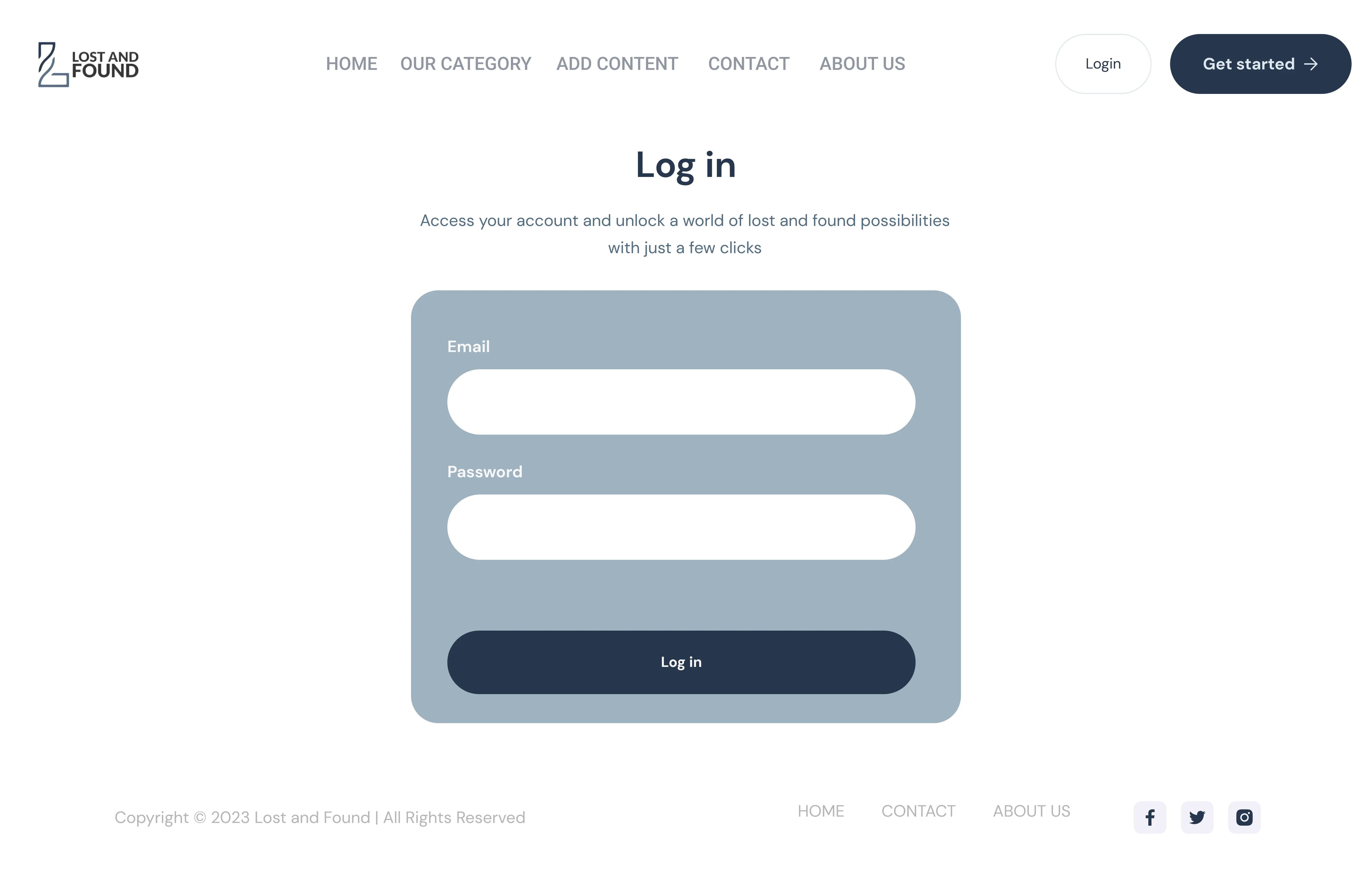 Login